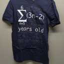Funny Math Geek 29th Birthday 29 Years Old Shirt For Him Her T-Shirt (Small)