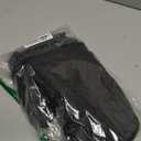 BESMART Small Nylon Crescent Crossbody Bag for Women Men Trendy, Waterproof Crescent Sling, Lightweight Travel Purses (Large, Black Quilted)