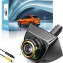 1080P AHD Backup Camera with 170 Wide Angle, 360 Rotatable, Night Vision, IP69K Waterproof - Front/Rear/Side View Reverse Camera for Trucks, Cars, SUVs (1080P)