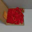 Brightown Red Velvet Ornaments Bows for Christmas Tree Ribbon - 30 Pcs Christmas Decorations Rustic Crafts Gift Bows, Door Garland Decor Home5 x 7 Inch