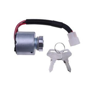 66101-55200 Starter Ignition Key Switch Compatible with Kubota TG1860G ZD18 ZD21 ZD28 ZD18F ZD21F ZD28F TG1860 BX1500 BX1800 BX1830 BX22D BX2200 BX23D BX2230