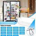 [2 PACK] UPGRADED 240356402 Refrigerator Door Bin Compatible with Frigidaire Door Shelf Replacement Refrigerator Door Shelves FFSS2615TS0 LFSS2612TF0 FGHS2631PF4A LFSS2612TE0 FFSS2615TS5 Door Bin