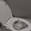 Brondell Swash Bidet Toilet Seat, Non-Electric, Dual Temperature, Fits Round Toilets, White  Dual Nozzle System  with Easy Installation