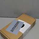 Amazon Basics Front Door Lock Set, Handleset with Shelby Lever, Level Door Handle, Exterior, Single Cylinder Packs, Oil Bronze, 1-Pack