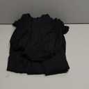 KUTUMAI Long Sleeve Slit Formal Dresses for Women 2025 Fall Wedding Guest Cocktail Party Modest Ruched Maxi Dress, Black, XL