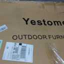 Yestomo Directors Chair, Camping Chairs for Adults, Heavy Duty Side Table, Lawn Chairs with Side Pockets Carry Straps