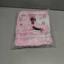 Adult Onesie Animal Pajamays Sleepwear Christmas Costumes Unisex One Piece Cosplay Suit for Women and Men (Medium, Pink)