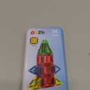 Magnetic Tiles Mini Travel Toddler Set, Magnetic Blocks Building Kids Toys & Games, Montessori Preschool Classroom Must Haves Educational Learning Sensory Toys for 3+ Year Old Boys Girls Birthday Gift (Color-5)