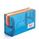 Mesh Blue Pencil Case