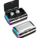 True Wireless Earbuds, 2024 Bluetooth Headphones 5.3 Earbuds, Waterproof Touch Control Ear Buds in-Ear Built-in Mic, with LED Power Display, IP7 Waterproof Earphones Sport Headset - Model 43