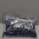 Amazon Basics Lightweight Super Soft Wrinkle-Free Breathable Brushed Microfiber 3-Piece Fitted Sheet Set with 14-Inch Deep Pockets, Twin XL, Navy Blue, Solid