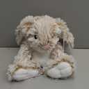 Bunny Microwavable & Weighted Stuffed Animals - 1.5 Lbs Unscented Heating Pad for Period Cramps Pain Relief and Anxiety, Cute Bunny Plush Toys Gifts for Women Girls Adults and Kids by Happy Fuel