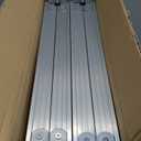 ROPODA Portable Cornhole Board Set,24 x 16 in Corn Hole Games for Adults with 8 Bean Bags, Lightweight Aluminum Alloy Edging Cornhole Set for Outdoor GamesBeach and Tailgates. (RED)