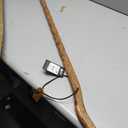 Brazos Handcrafted Wood Walking Stick, Twisted Oak, Ergonomic Style Handle, for Men & Women, Made in The USA, Brown, 48"