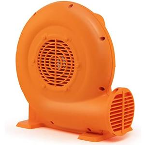 Costzon Air Blower, 380W 0.5HP Bounce House Blower with 25 FT SJTW Wire & Stakes, IPX4 Air Blower for Inflatables, ETL, GFCI Plug, Perfect for Inflatable Bouncer Blower, Jumper, Bouncy Castle Orange
