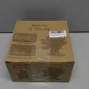 HIDALIFE Wood Stove Fan, Fireplace Heat Powered Fan with Bracket Compatible for Buddy Heater,Thermal Stove Blower for Gas Pellet Wood Burner-6 Blades