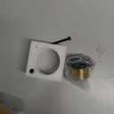 BOOMIBOO Bathtub Drain Tip-Toe Trim Set with Two-Hole Overflow Faceplate, Bath Tub Drains Conversion Kit with Universal Fine/Coarse Thread, Replacement Bathtub Drain Stopper Assembly, Matte Black