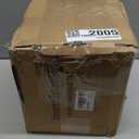 A-KARCK Carbon Fiber Exhaust Tip 2.5" Inlet to Dual 3.5" Outlet, High Temperature Resistance 9.8" Long Stainless Steel Tailpipe tip, Set of 2