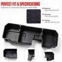 Under Seat Storage Box for 2019-2026 Chevy Silverado 1500 & GMC Sierra 1500,2020-2026 Silverado/Sierra 2500HD/3500HD