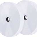 1 Inch x 82 Feet White Hook and Loop Tape, Non Slip Couch Cushion Gripper