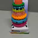 Sassy Stacks of Circles Stacking Ring STEM Learning Toy, Age 6+ Months, Multi, 9 Piece Set (6-24 Month (1 Count))