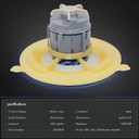 524285P Motor Rotor Assembly DSC Dishwasher Drawer Pump, Suits Models DD605 DS605 DD60S DD60D DD24S DD24D DD224 DDSDF Replace # 528136P