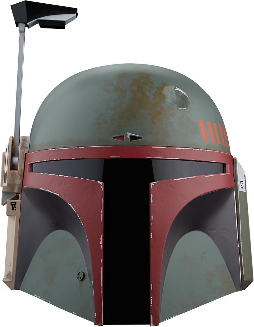 STAR WARS The Black Series Boba Fett (Re-Armored) Premium Electronic Helmet, The Mandalorian Roleplay Collectible for Kids Ages 14 and Up, Adult