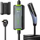 QPQ Level 2 Tesla Charger 32A, Portable Electric Car EV Charger for Tesla Models Y/X/3/S, 21FT Cable 240V NEMA 14-50 Plug, NACS Connector, 7.68KW Home EV Charging Station