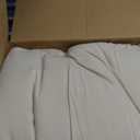 Bedsure Oversized Queen Comforter Set, Cream Soft Prewashed Bedding for All Seasons, 3 Pieces Gentle Soft Bed Set, 1 Lightweight Comforter (98"x98") and 2 Pillowcases (20"x26")