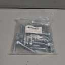 Wensilon 3/8" x 3" Zinc Plated Large Diameter Concrete Screw Actual Thickness 1/2"(12mm) for Anchoring to Masonry, Brick or Block (30 pcs)