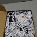 POOFZY Permanent Outdoor Lights for House,200ft RGB+IC Smart Outdoor Decor, 50 Scene Modes, App/Remote Control, for Christmas, Super Bowl, V-Day, Thanksgiving, Daily & Holiday Party Decor