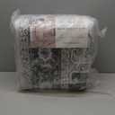 Washable Area Rug 8x10, Area Rugs Stain Resistant Neutral Washable Rugs for Living Rooms Bedroom Vintage Non-Slip Thin Large Size Area RugGrey