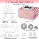 Meifuly Vacuum Therapy Machine, Vacuum Cupping Therapy Sets with 24 Cups(Include 1500, 1800, 2100ML Large Cups) and 3 Gua Sha Head, 0-60 cmHg, Touch Screen Operation