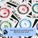 Lokai NFL Football Collection Beaded Bracelets for Men & Women - Silicone Jewelry Beaded Friendship Bracelet for Women & Men - Sports Team Gear, Apparel & Accessories (6 Inch - Small, Cincinnati Bengals Logo)