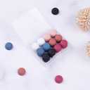 3 x 12 Pair Multi-Purpose Powerful Hijab Magnetic Pins, Pinless Pins, Safety Pins, for Clothes, Sewing, Craft, Hijabs,Fridge Magnets, whiteboard Magnets (Matte)