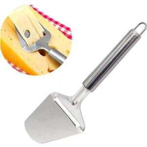 Stainless Steel Cheese Slicer For All Types of Cheese - Multi-Functional Cheese Slicer - Handheld Slicer - Silver Non-Stick For Kitchen Cooking Every American Kitchen's Choice