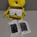 Feidoog Baby Head Protector Cushion Backpack with 3 Knee Pads for Walking & Crawling,Bee