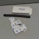 VNDUEEY 100Pcs Strong Magnets with Adhesive Backing, 0.7 * 0.12 inch Small Round Magnets for Crafts, Circle Magnet Ceramic Magnet for Fridge, DIY, Science Projects, Whiteboard (Black)