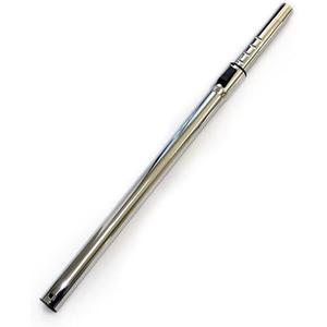 IZSOHHOME Replacement Vacuum Wand Hose,for Central Vacuums with Adjustable Length, Plated Chrome,32mm(1-1/4inch) with 1 Adapter (Not for Miele)