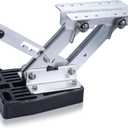 Marinebaby Boat Outboard Motor Bracket, Aluminum Boat Engine Support 20 HP