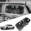 SKTU for 2024 2025 2026 Dodge Charger Cup Holder for 2024 2025 2026 Dodge Charger Daytona Central Control Cup Holder Dodge Charger 2024 2025 2026 Accessories Durable Rubber Cup Pad