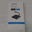 USB C to Dual HDMI Adapter, Dual Monitors Adapter USB C Hub with 2 HDMI Docking Station 4K @60hz for Laptop HP Dell Surface Thinkpad