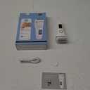 Hair Removal Device, Women Shaver Trimmer, Wet and Dry, Wide Head, White