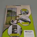 Magnetic Screen Door - Fits Door Opening 36 x 82 in, Actual Screen Size 38"x83", Hands Free Mesh Partition,Heavy Duty Curtain Keeps Bugs Out, Frame Hook & Loop, Pet and Kid Friendly (Polyester-Black)