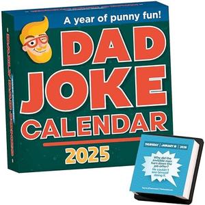 That's So Dad - Dad Joke Calendar 2025, Page A Day Tear Off Calendar Gift For The Dad Joke Lover, Great Christmas Gift, Funny Daily Dad Jokes Desk Calendar (2025 Calendar), Set Of 3