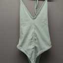 Women's Classic V-neck Dance Camisole Leotard with Adjustable Straps for Ballet Gymnastics, with scirt, pistachio color