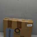 QUILTINA Ear Protection Pillows 2-Pack Perfect for Back or Side Sleepers, Relatively Flat & Thin Medium Support Bed Pillow with Concave Design, Soft, Highly Elastic, Queen 20 x 30 in, White