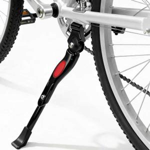 Kickstand for Kids Bike, Adjustable Premium Bike Kickstand for 16 18 20 Inch Wheels, Upgraded Aluminum Alloy Center Mount Stand for Children's Mountain and Road Bicycles.
