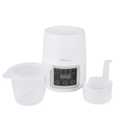 The First Years Gentle Warmth Digital Baby Bottle Warmer - Bottle Warmer for Breastmilk, Baby Formula, and Baby Food - Includes Milk Warmer, Basket, and Cup - White