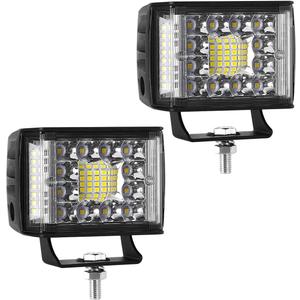 Kawell 2pcs 48W LED Driving Light Pods Add-On Fog Light Floodlight Spotlight Work Light Pods for Off Road Trucks Tractor Boat ATV UTV 4X4 SUV Kawell 2pcs 48W LED Driving Light Pods Add-On Fog Light Floodlight Spotlight Work Light Pods for Off Road Trucks Tractor Boat ATV UTV 4X4 SUV